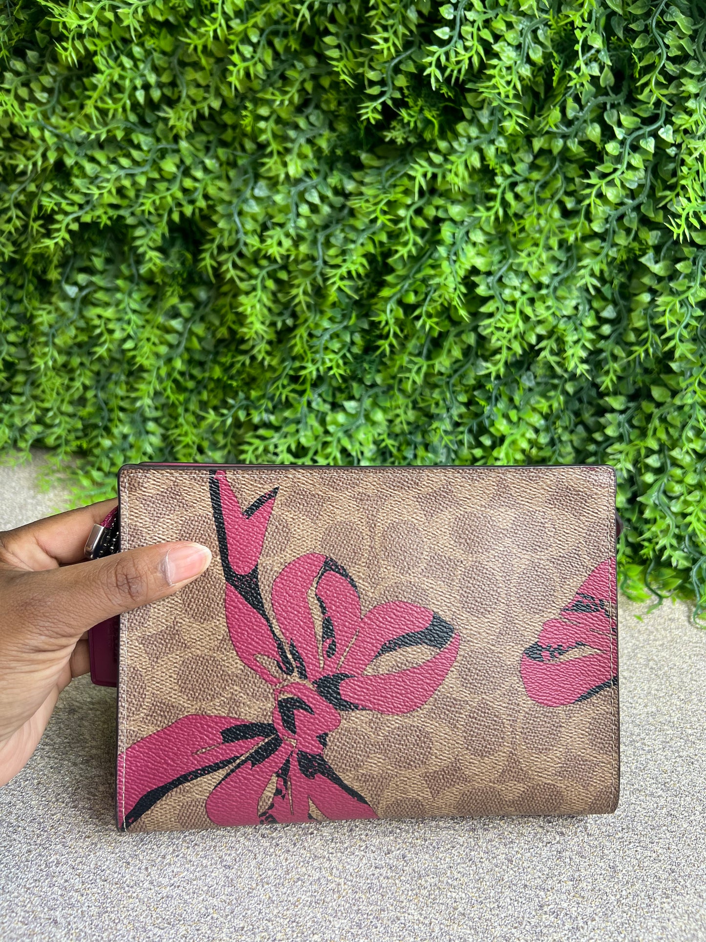 Coach Slim Crossbody Floral