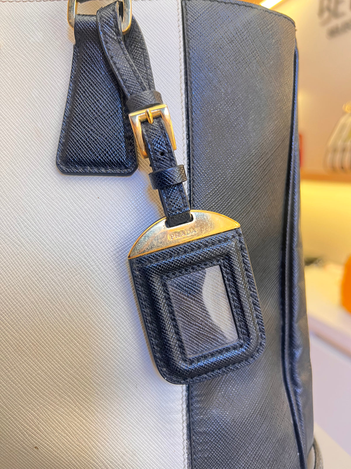 Prada Galleria Bicolor P&B
