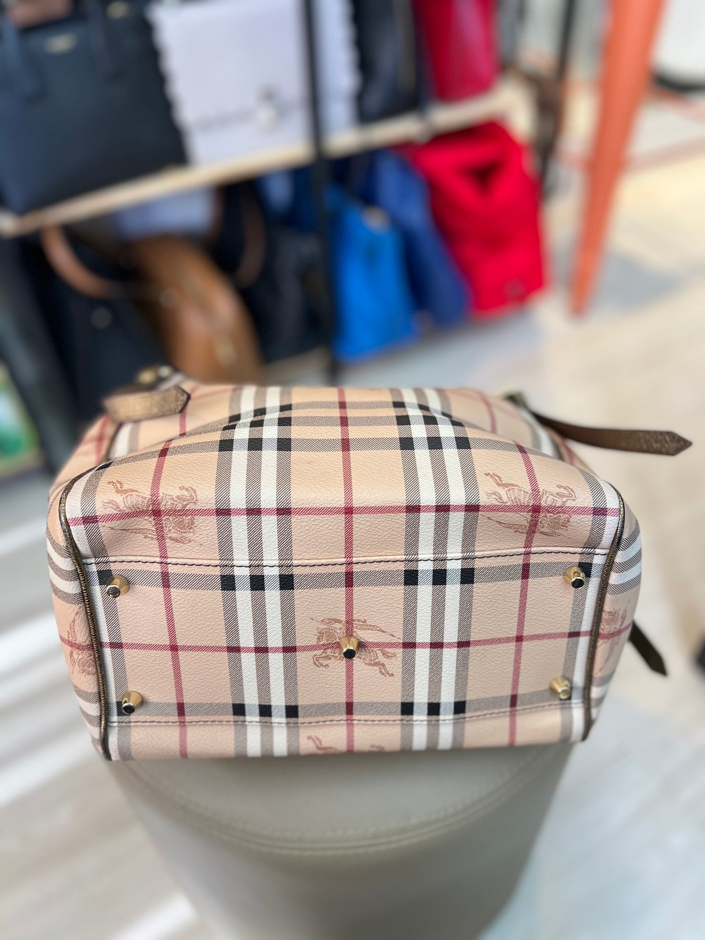 Burberry Haymarket Check Shoulder