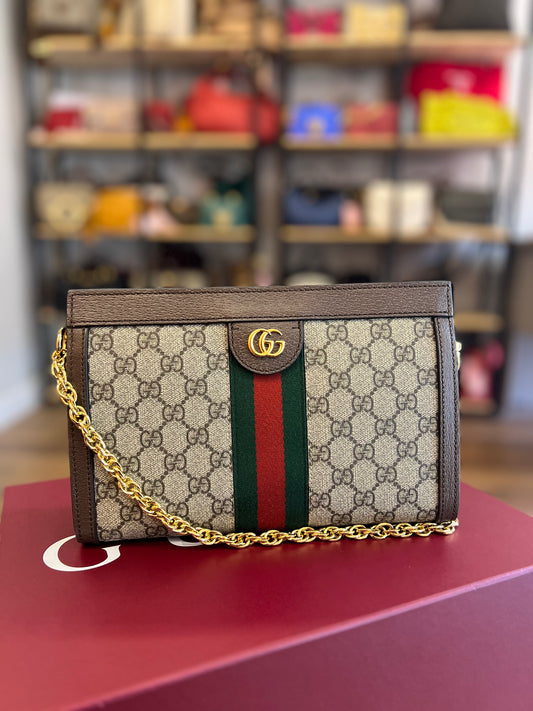 Gucci Ophidia Chain Monograma