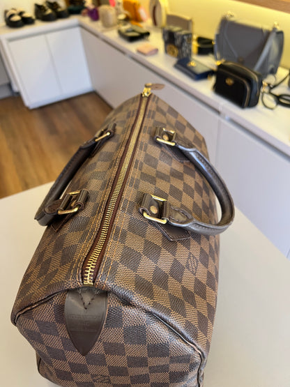 Louis Vuitton Speedy 30 Damier Ebene