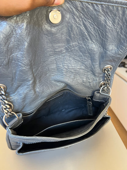 Saint Laurent Niki Cinza