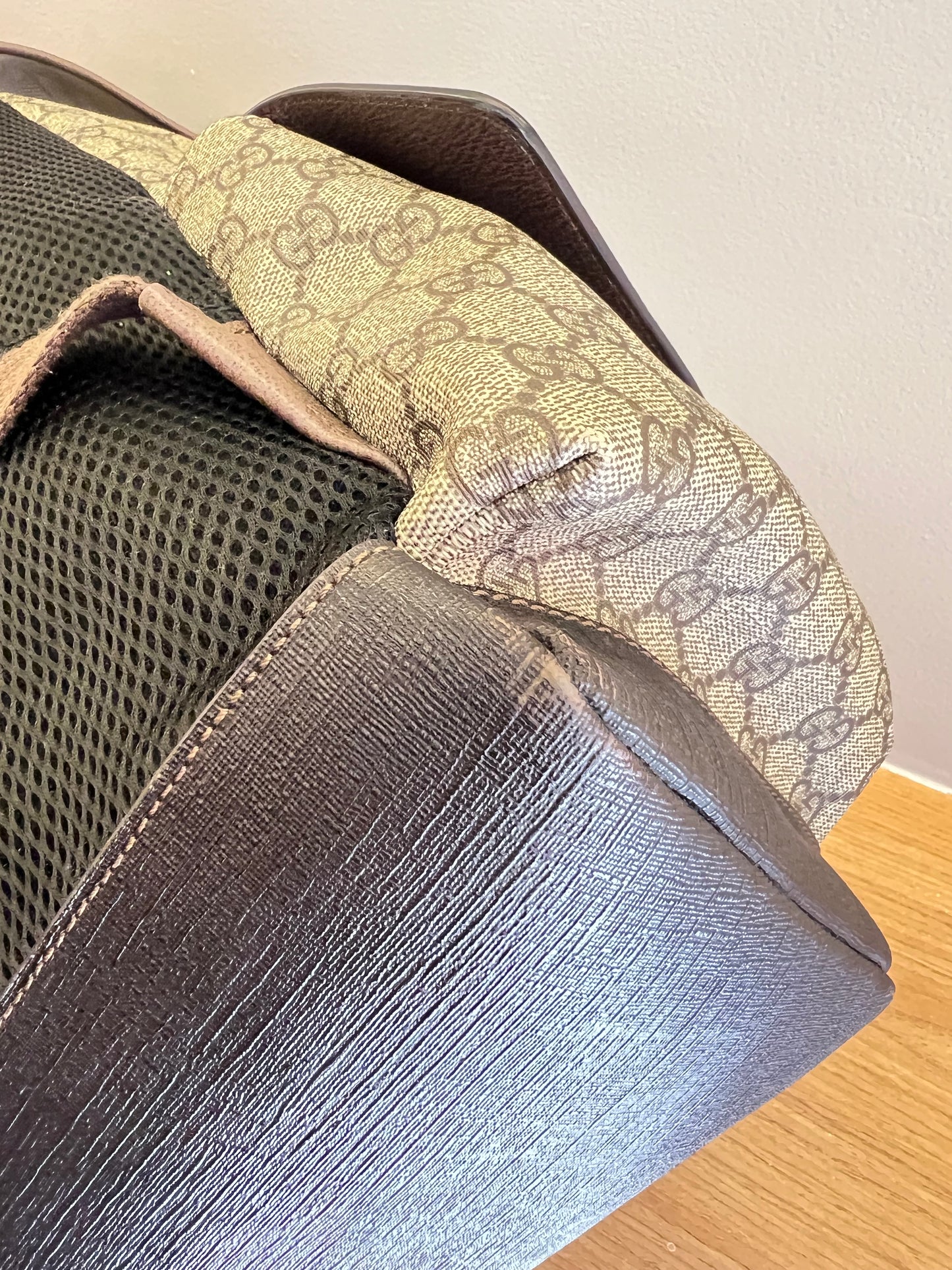 Mochila Gucci Ophidia GG Monograma