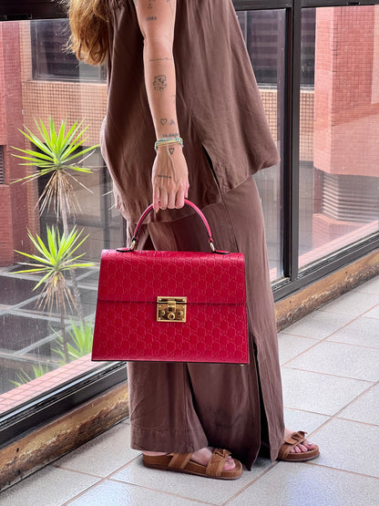 Gucci Padlock Vermelha