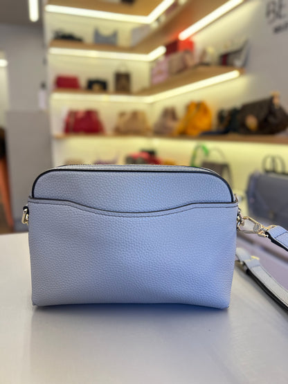 Furla Gea Mini Crossbody Cinza