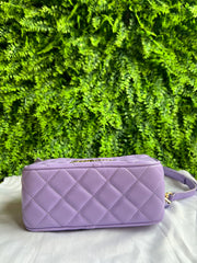 Versace Couture Câmera Bag Lilás