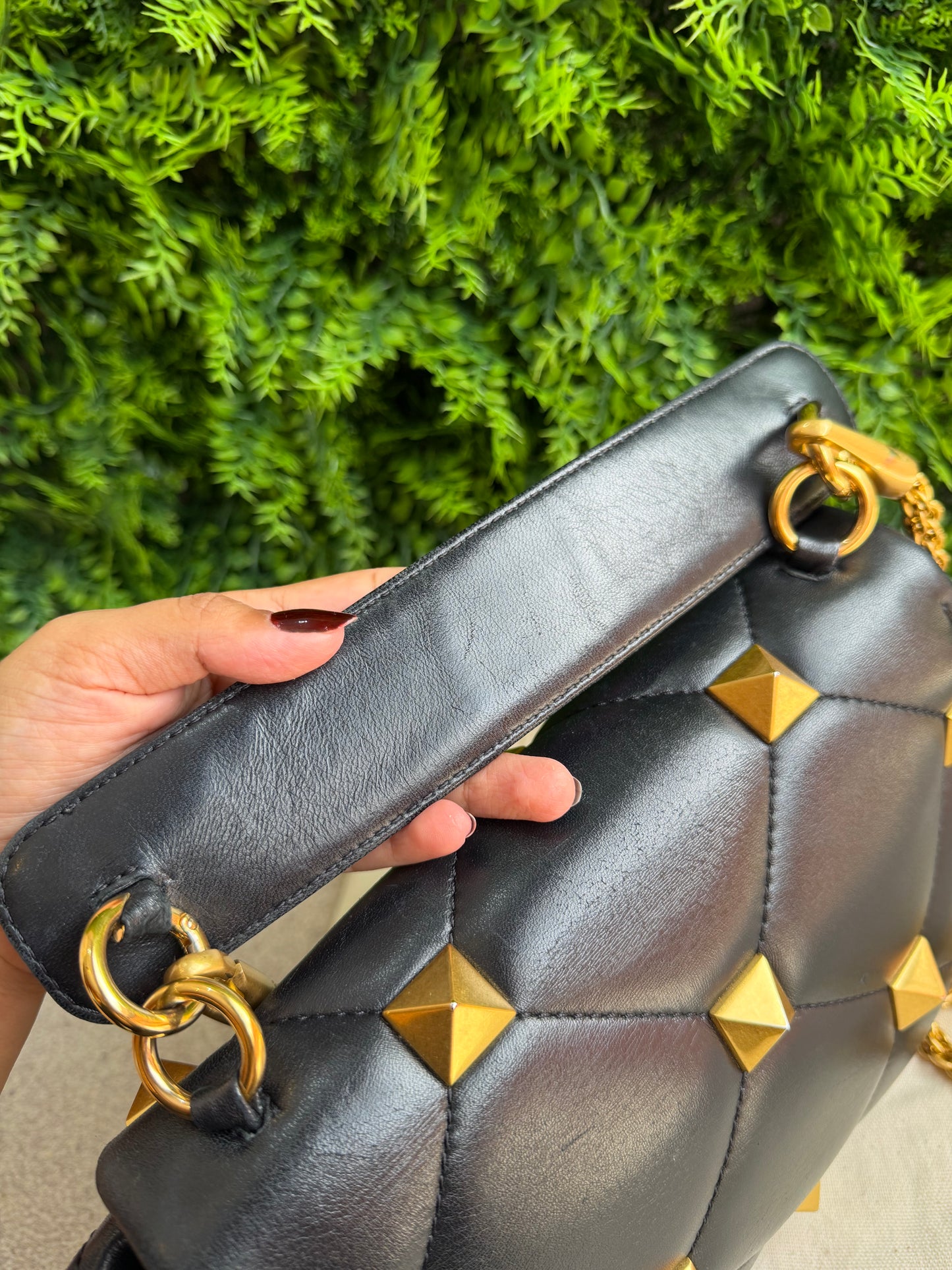 Valentino Rockstud Chain Preta