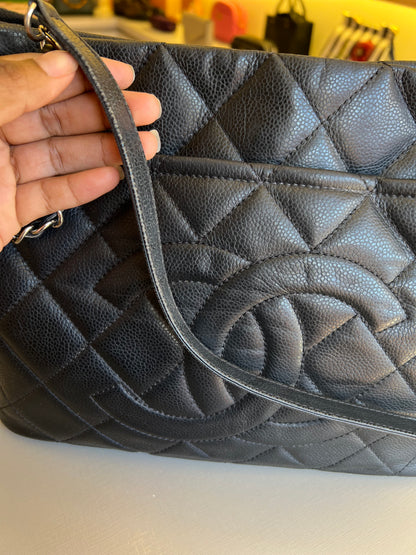 Chanel Timeless CC Shopper Preta