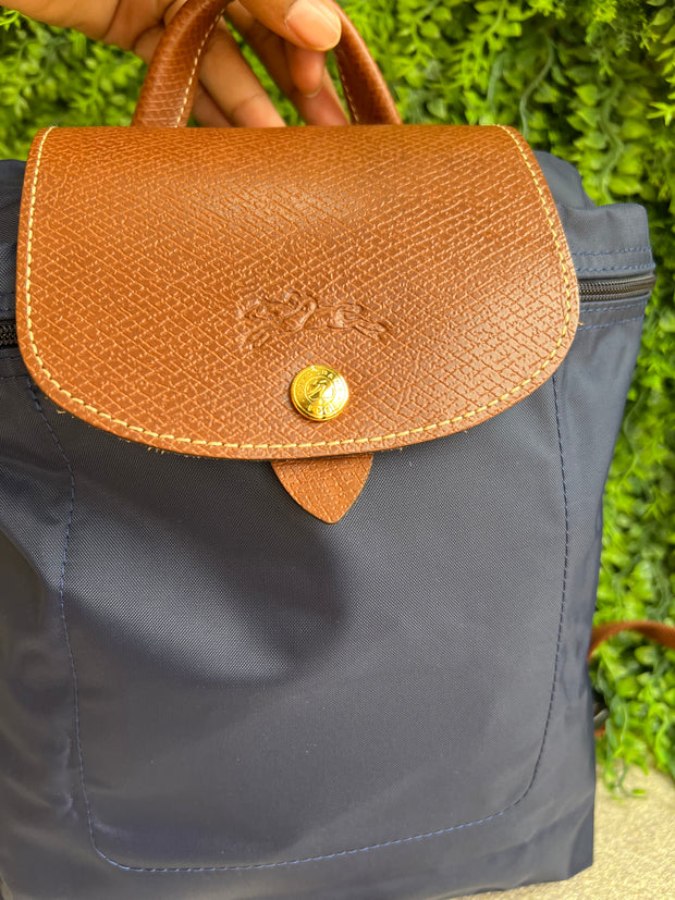 Mochila Longchamp Azul Marinho