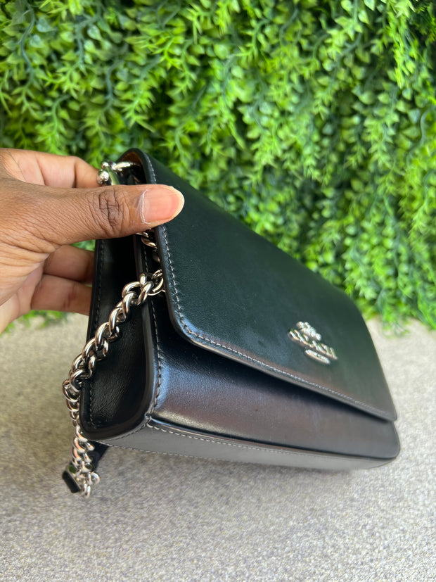 Coach Charter Flap Preta