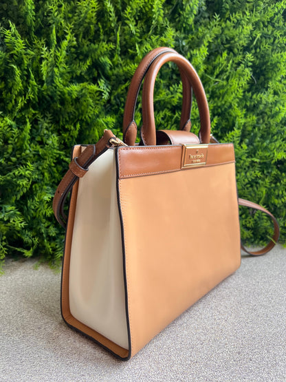 Kate Spade Reegan Satchel Caramelo