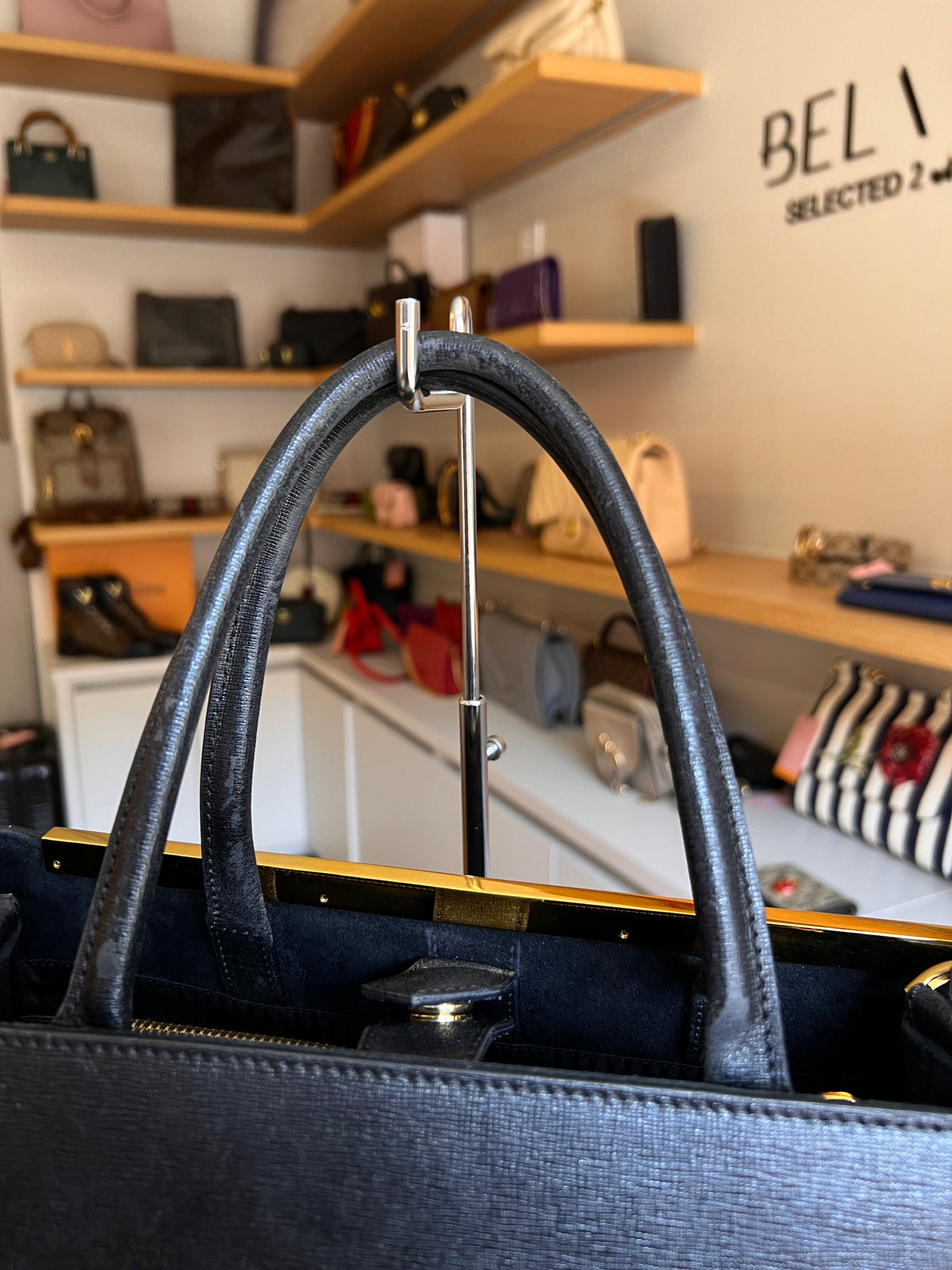 Fendi 2Jours Tote Preta