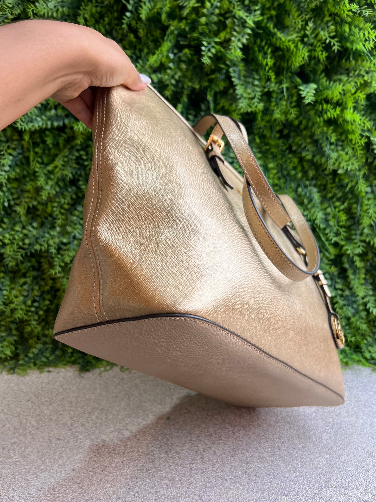 Michael Kors Shopping Metallic