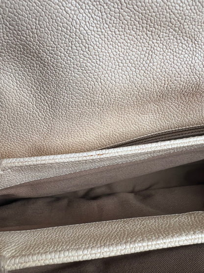 Chanel Classic Single Flap Off  White