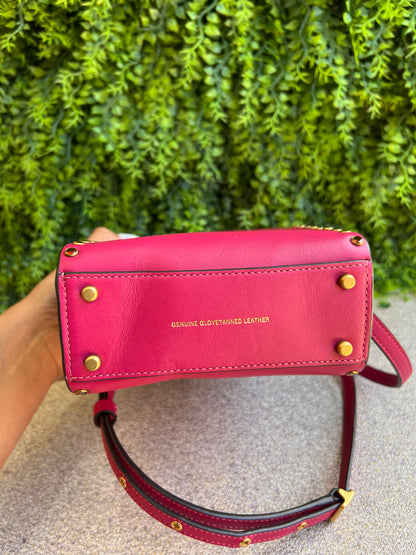Coach Mini Cashin Tote Rosa