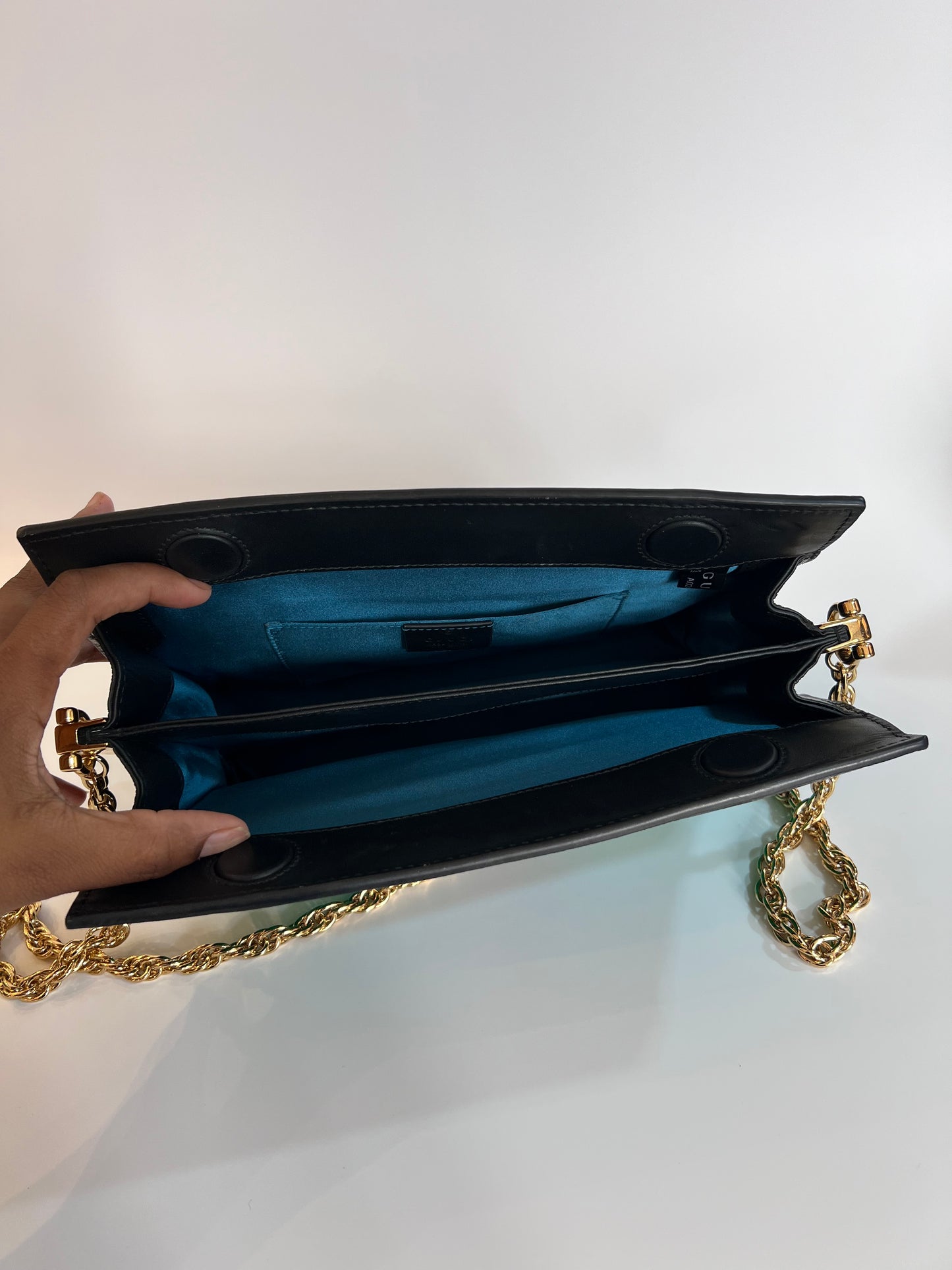 Gucci Ophidia Camurça Chain Verde