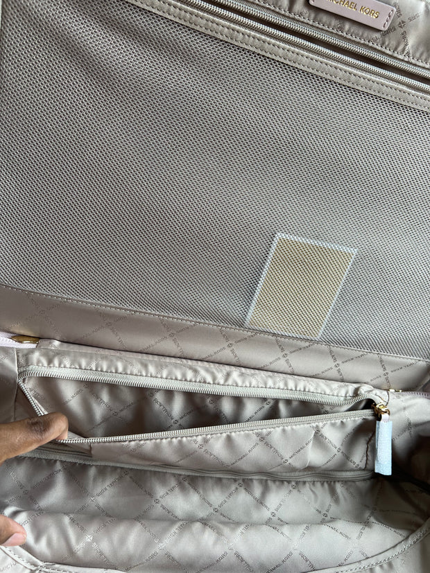 Mala Michael Kors Monograma Rosa