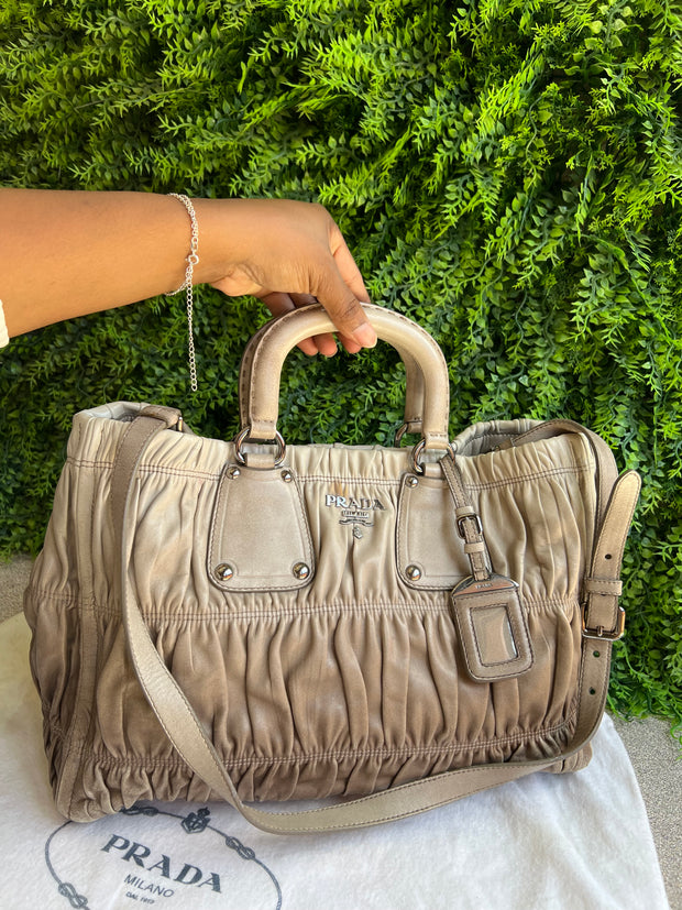 Prada Matelassê Nude