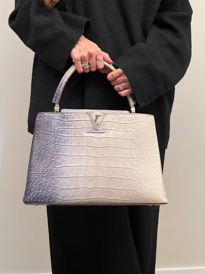 Louis Vuitton Capucines Croco