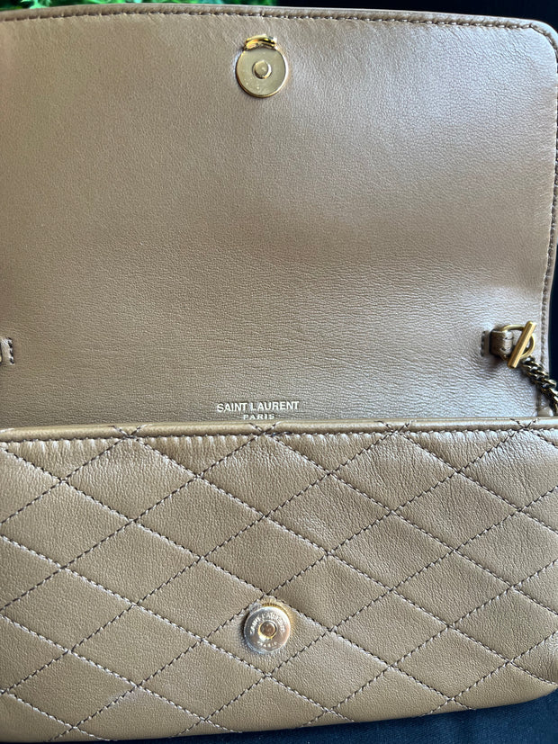 Saint Laurent Gaby Quilted Leather