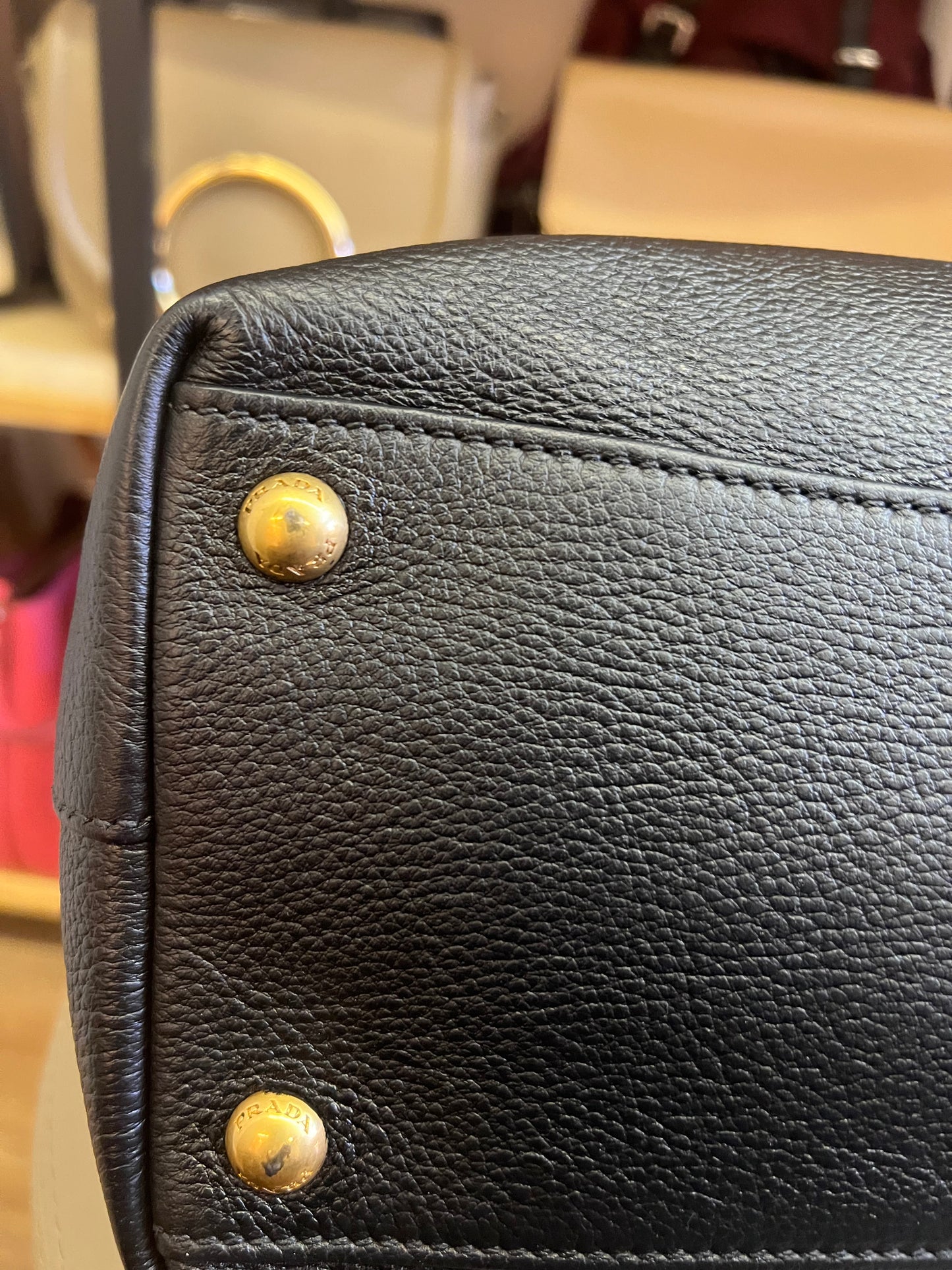 Prada Tote Logo Preta
