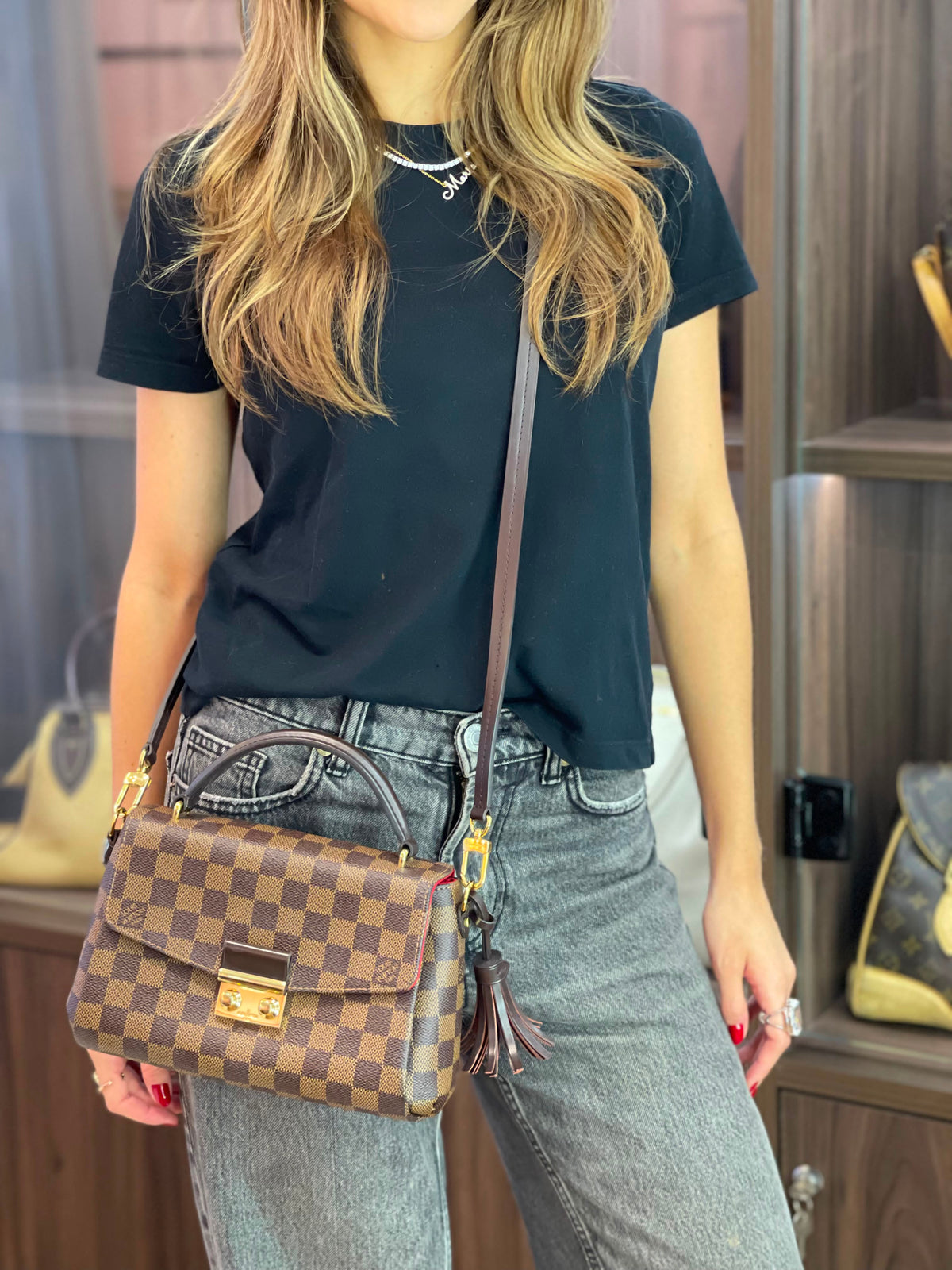 Louis Vuitton Croisette Damier Ebene