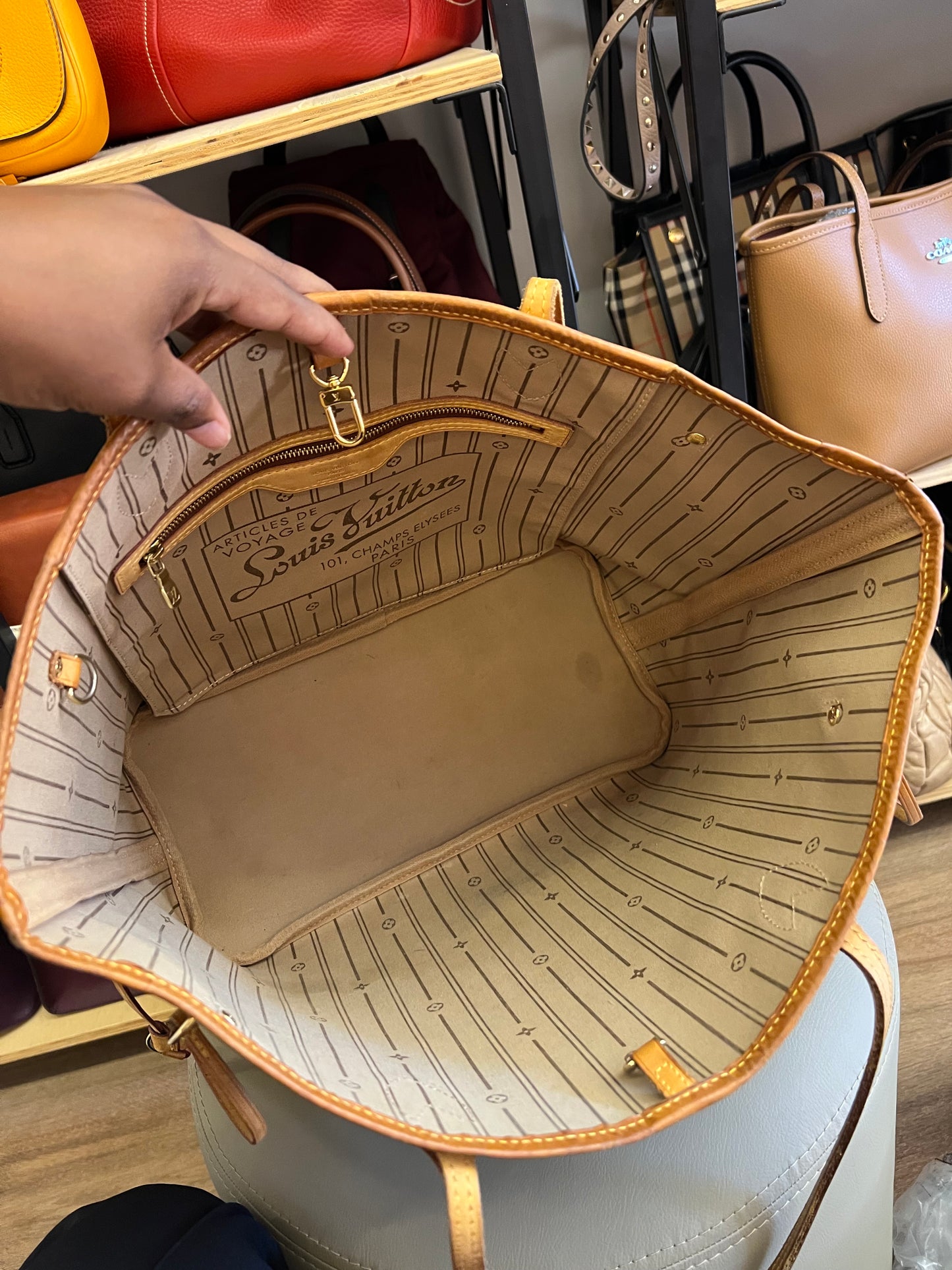 Louis Vuitton Neverfull Monograma MM