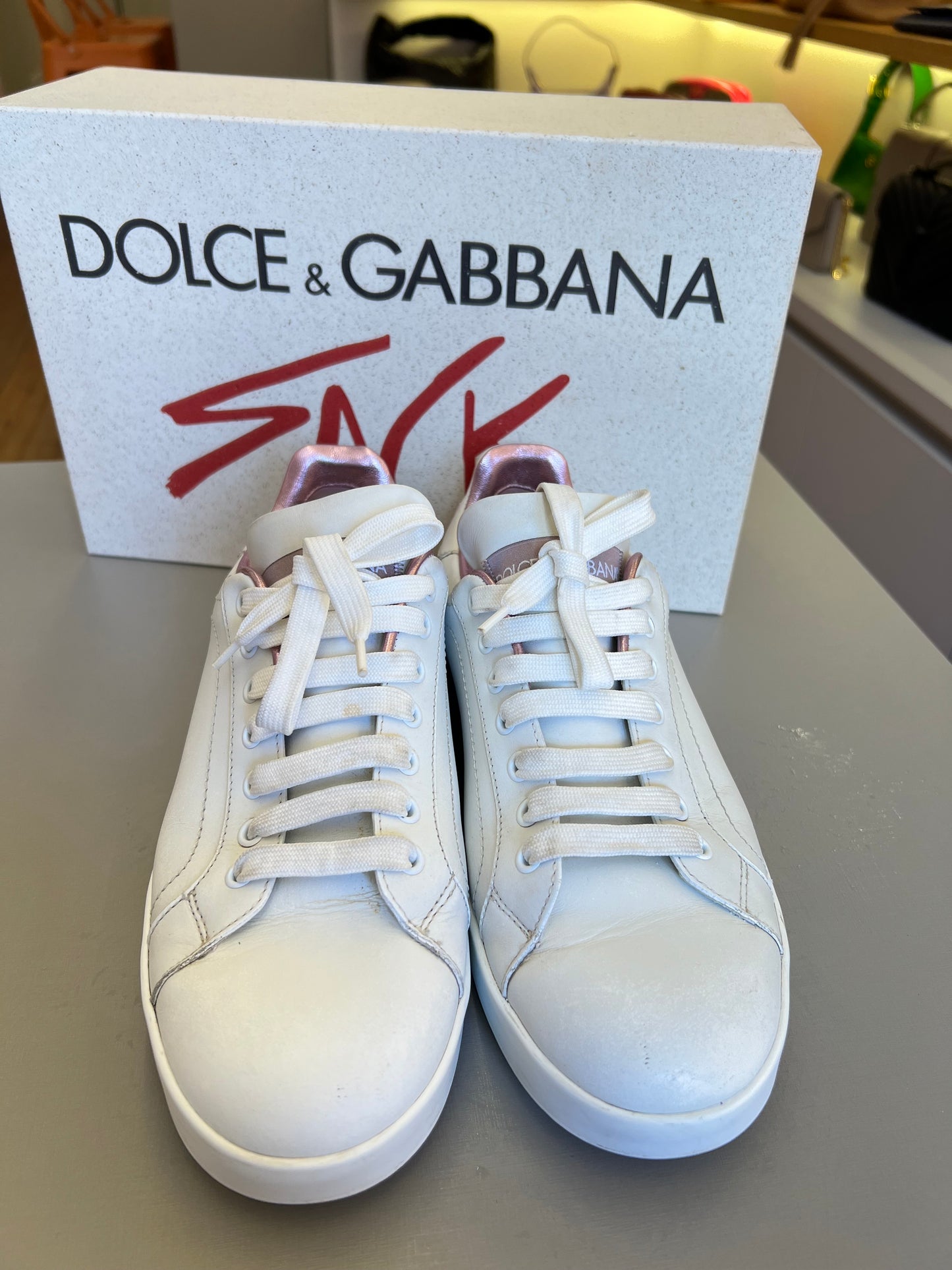 Tenis Dolce & Gabbana Portofino Branco