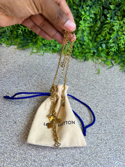 Colar Louis Vuitton Blooming Duas Voltas