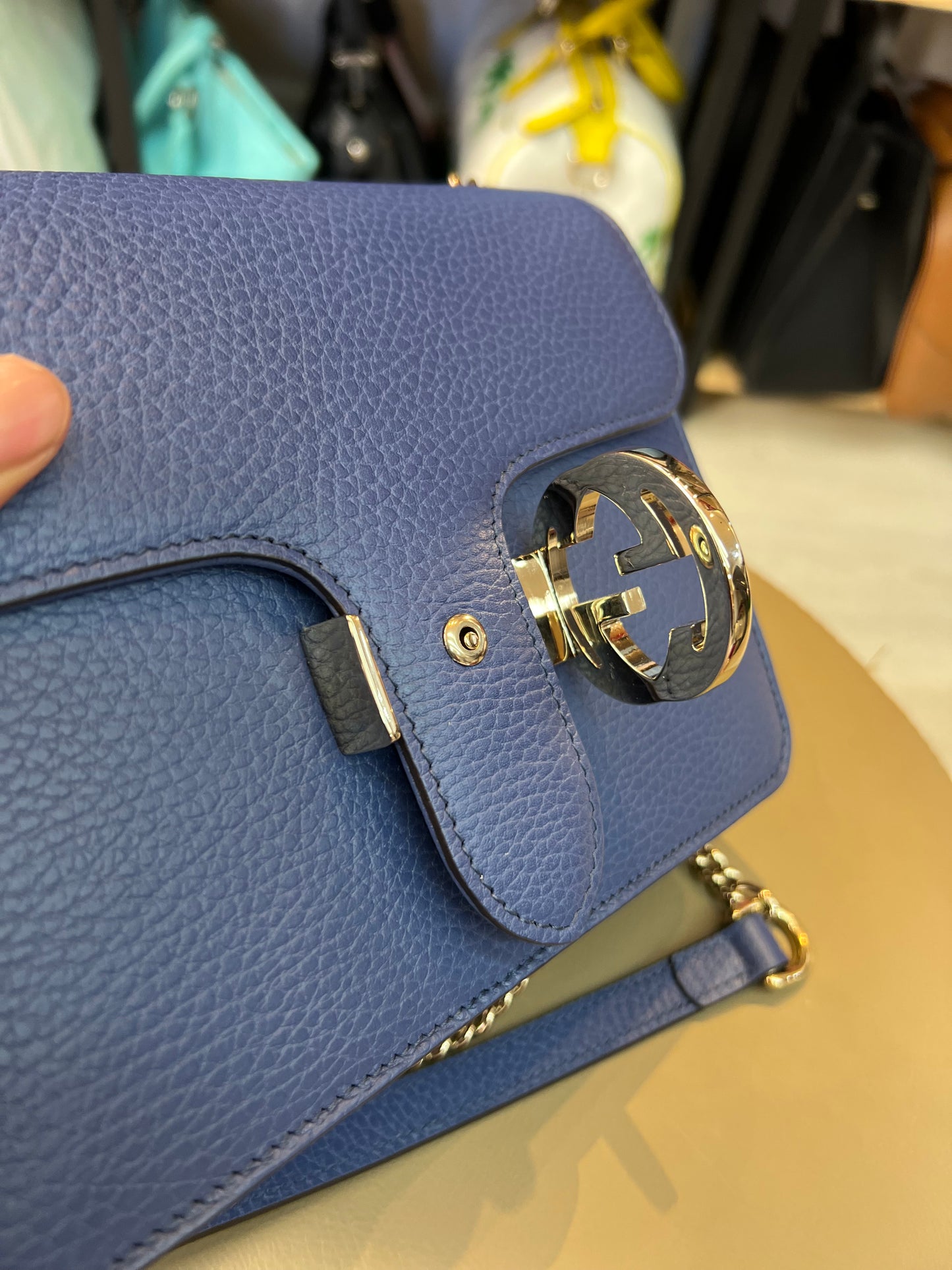 Gucci Interlock Azul