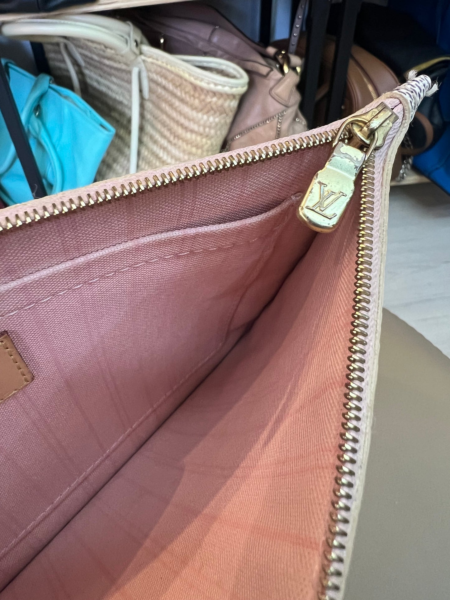 Louis Vuitton Neverfull MM Damier azur