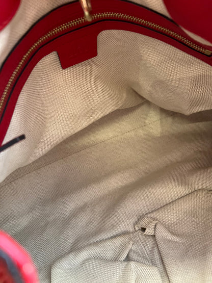 Gucci Soho Chain Vermelha