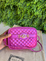 Gucci Zumi Metallic Rosa