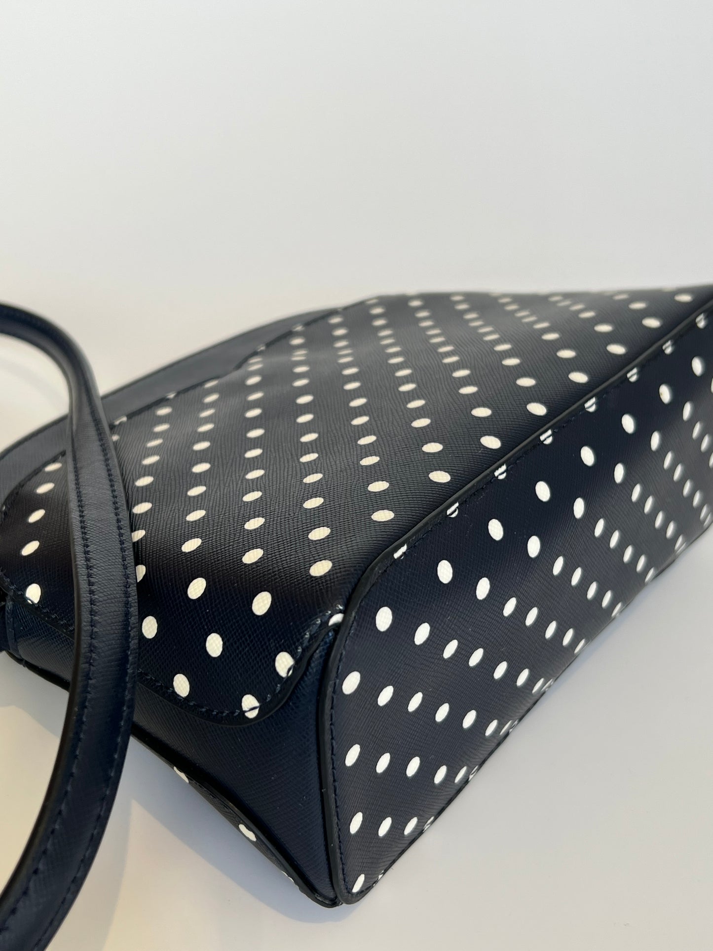 Kate Spade Crossbody Poá Azul