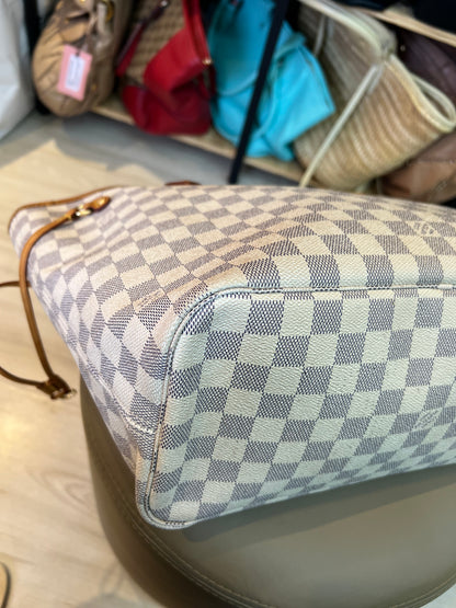 Louis Vuitton Neverfull MM Damier azur