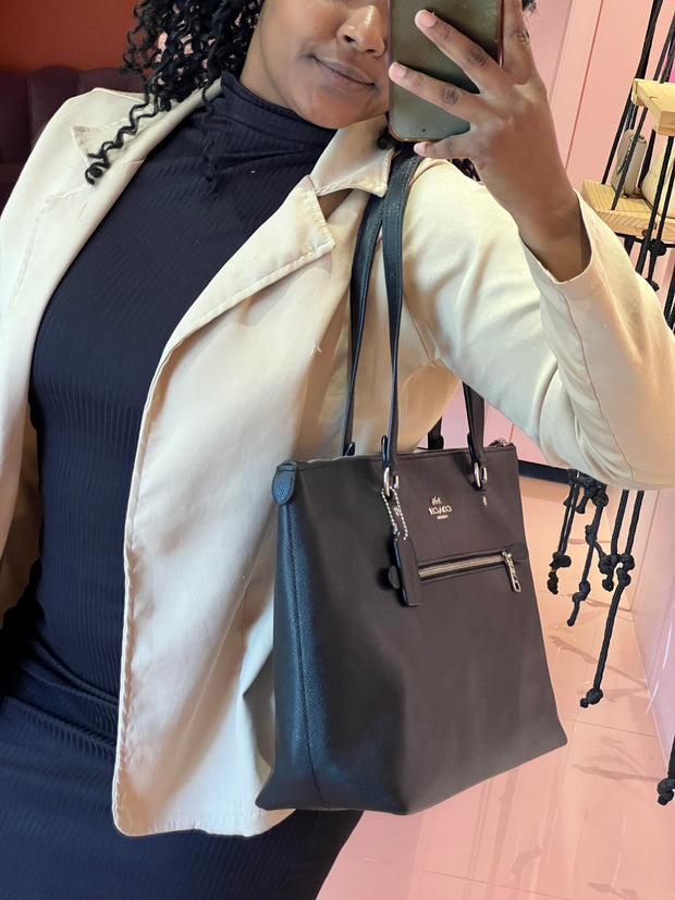 Coach Shopping Tote Preta