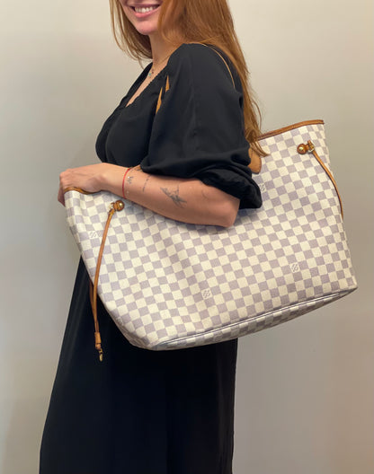 Louis Vuitton Neverfull Damier Azur GM