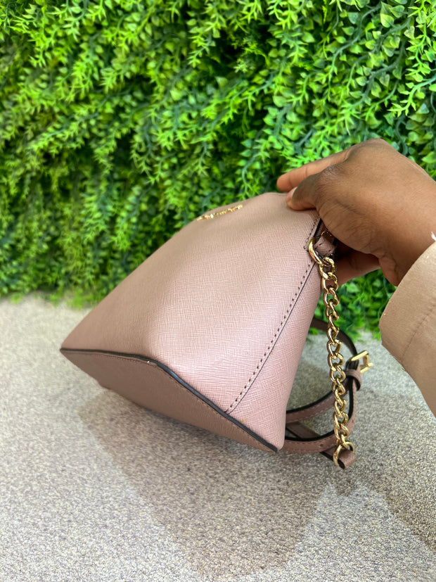 Michael Kors Crossbody Chain Nude