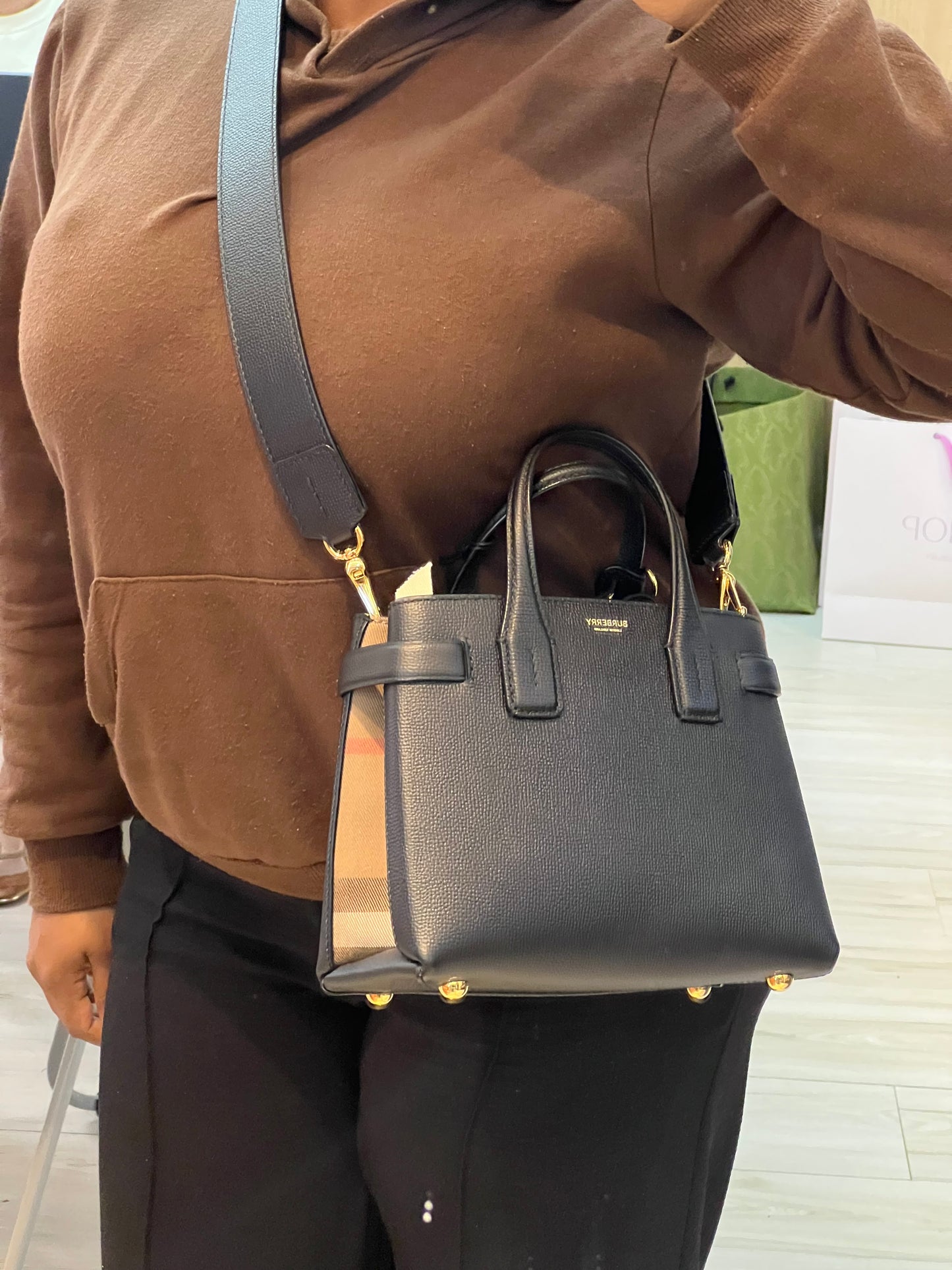 Burberry Banner House Check Small