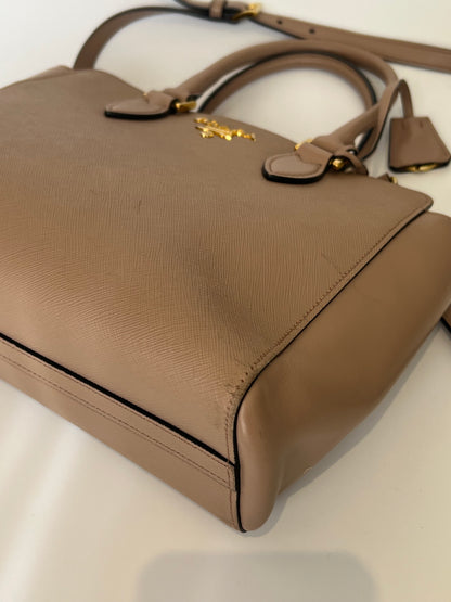 Prada Saffiano Soft Calf Open Tote