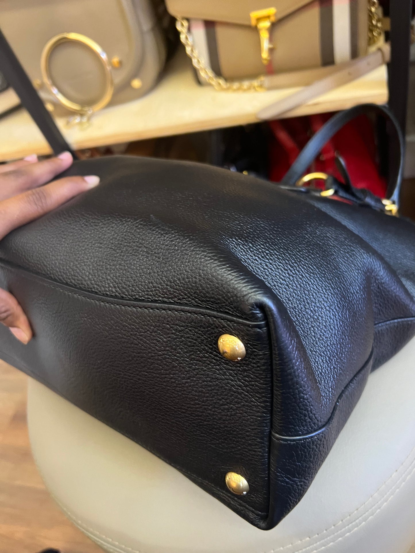 Prada Tote Logo Preta