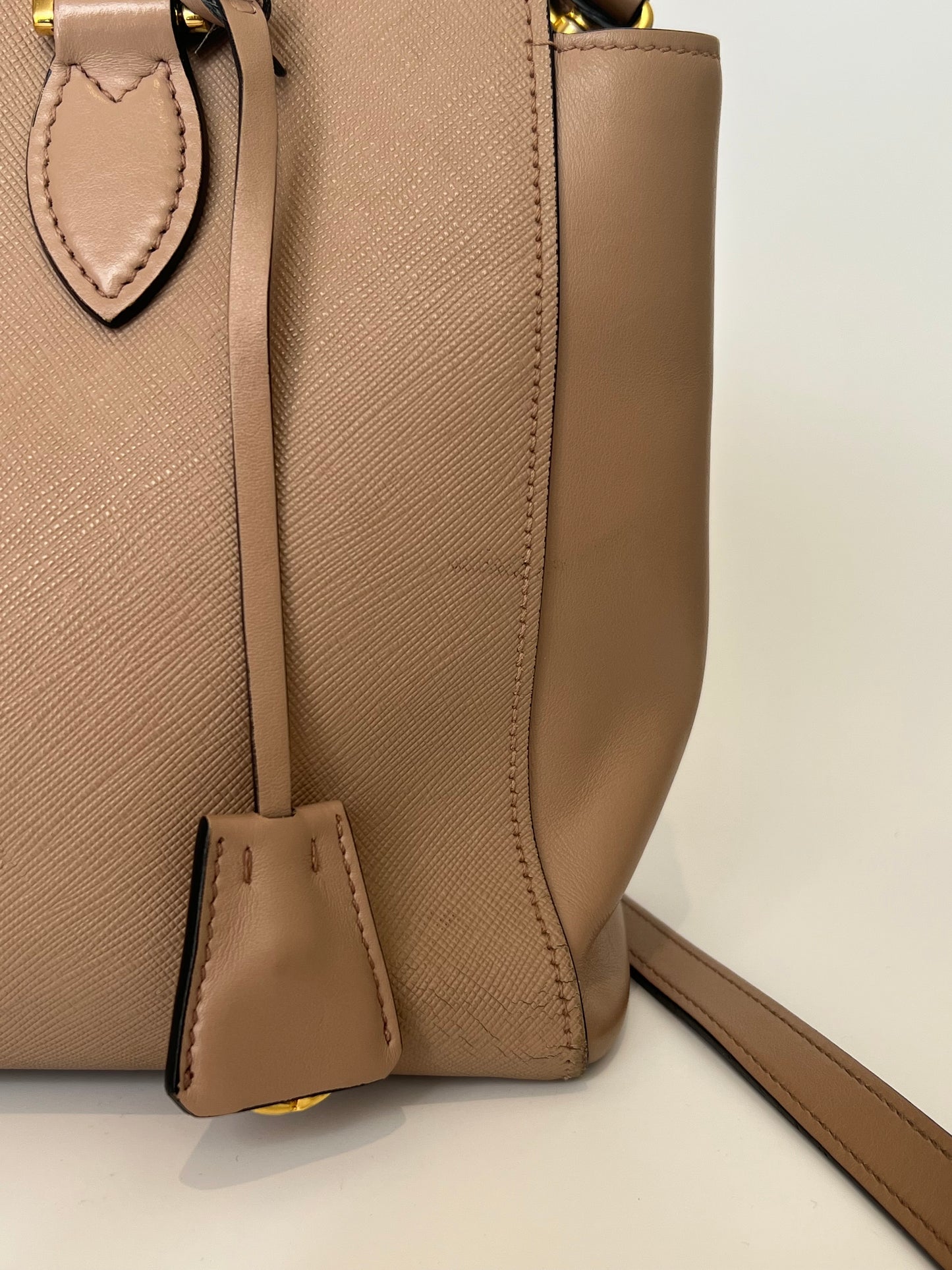 Prada Saffiano Soft Calf Open Tote