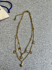 Colar Louis Vuitton Blooming Duas Voltas