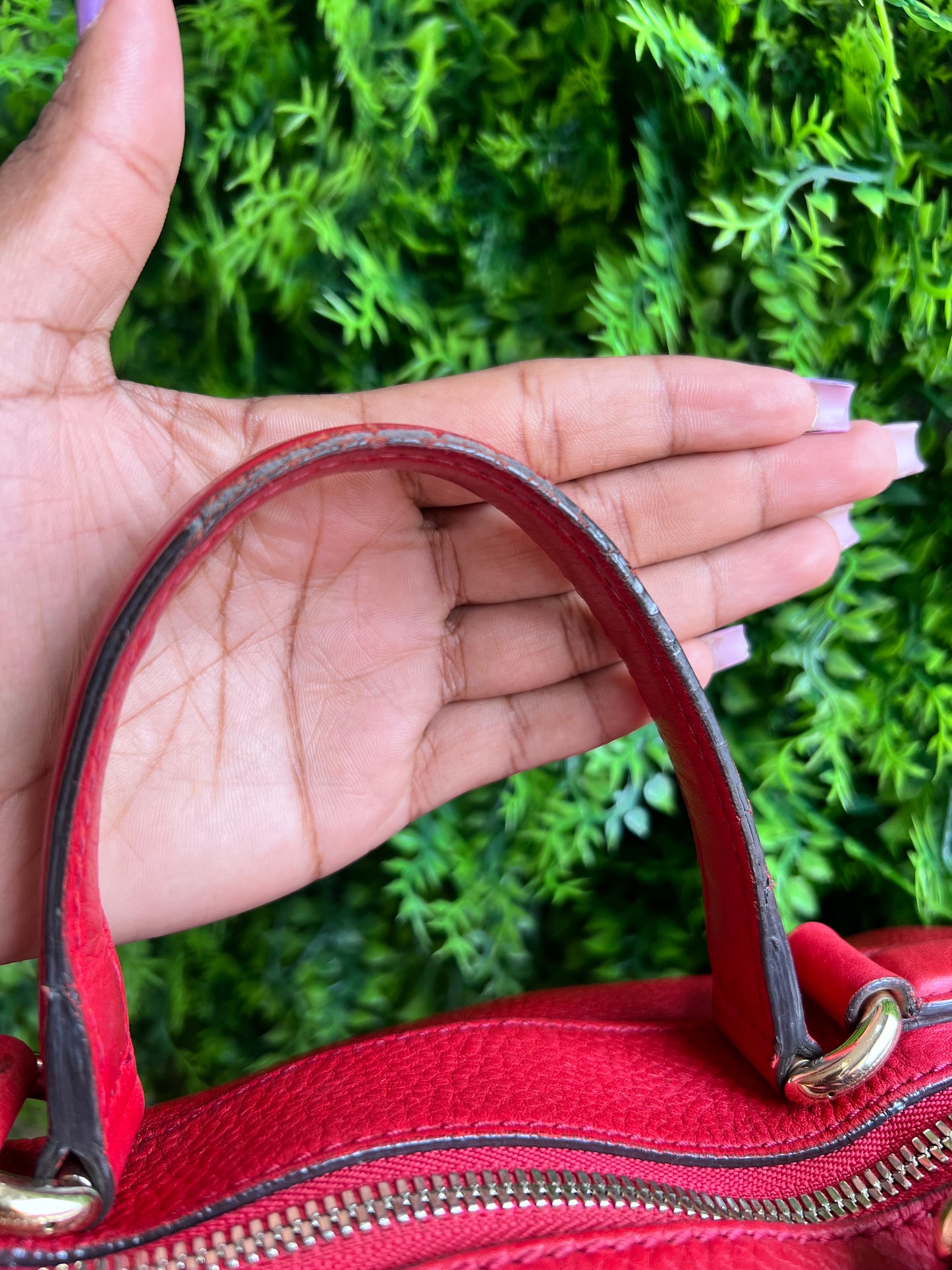 Gucci Soho Boston Vermelha