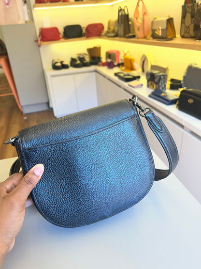 Coach Amelia Saddle Preta