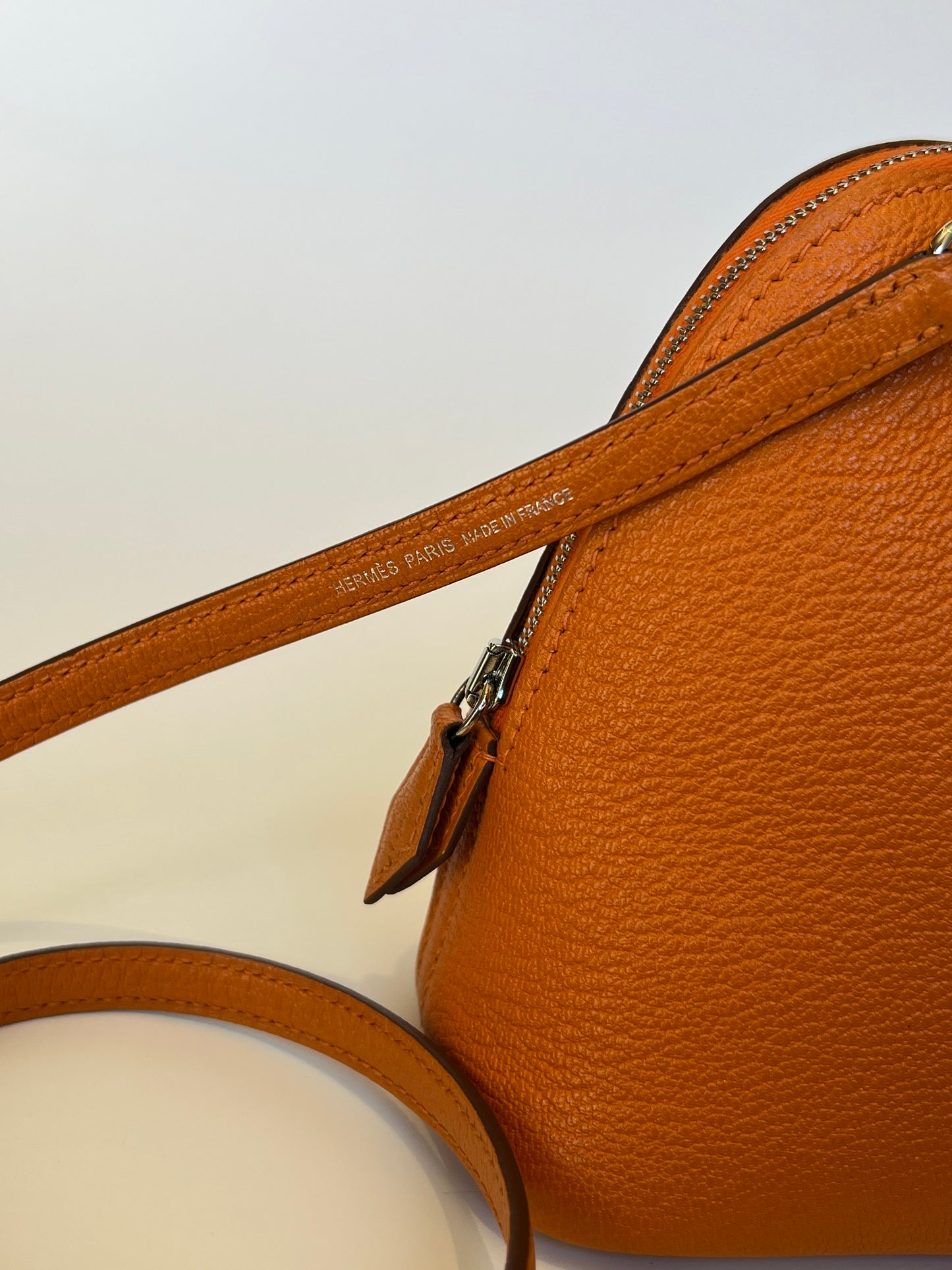 Hermès mini Bolide Laranja