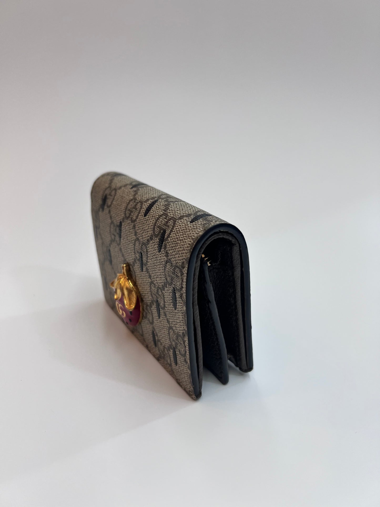 Carteira Gucci Mini strawberry