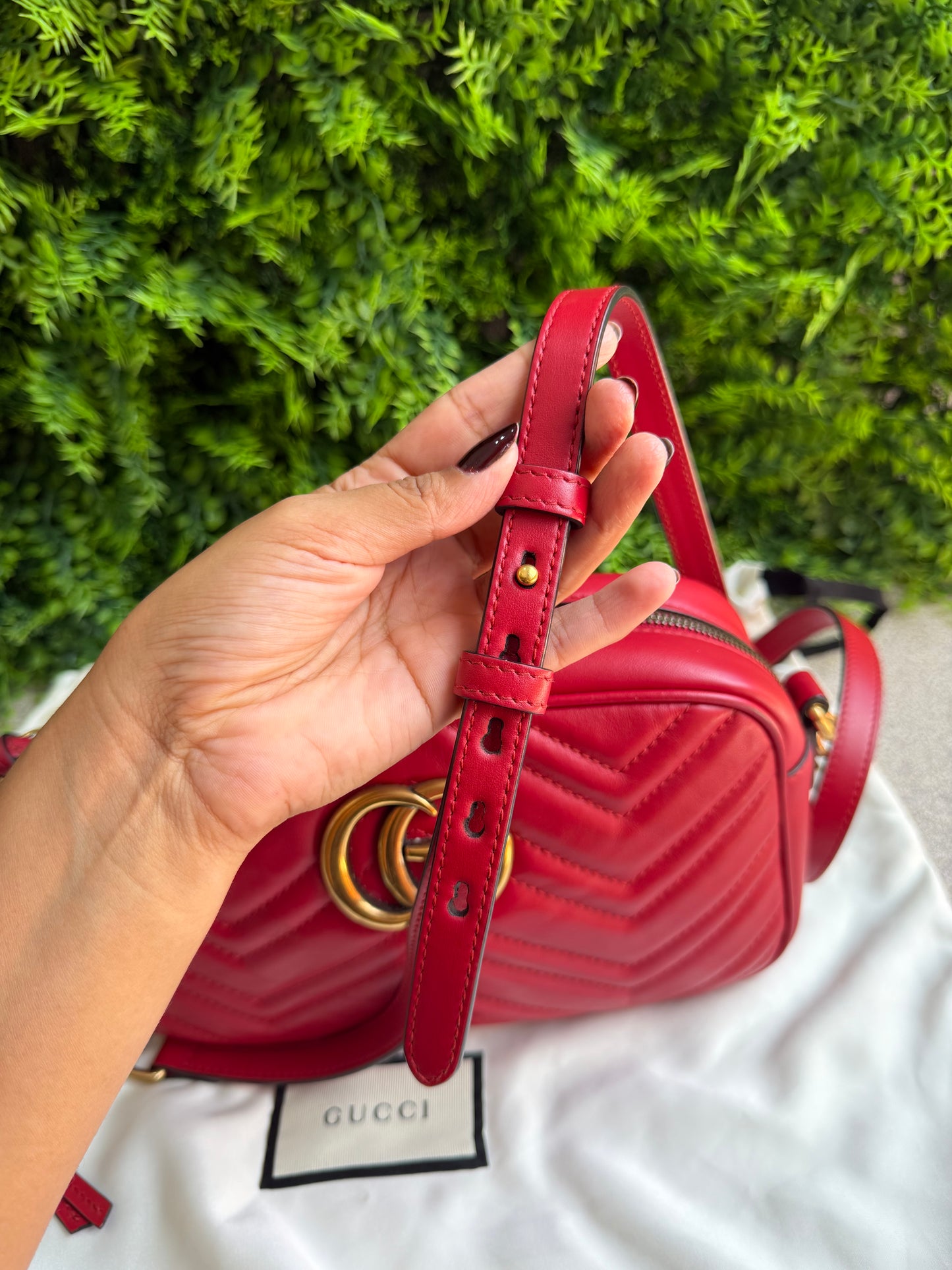 Gucci Marmont Vermelha