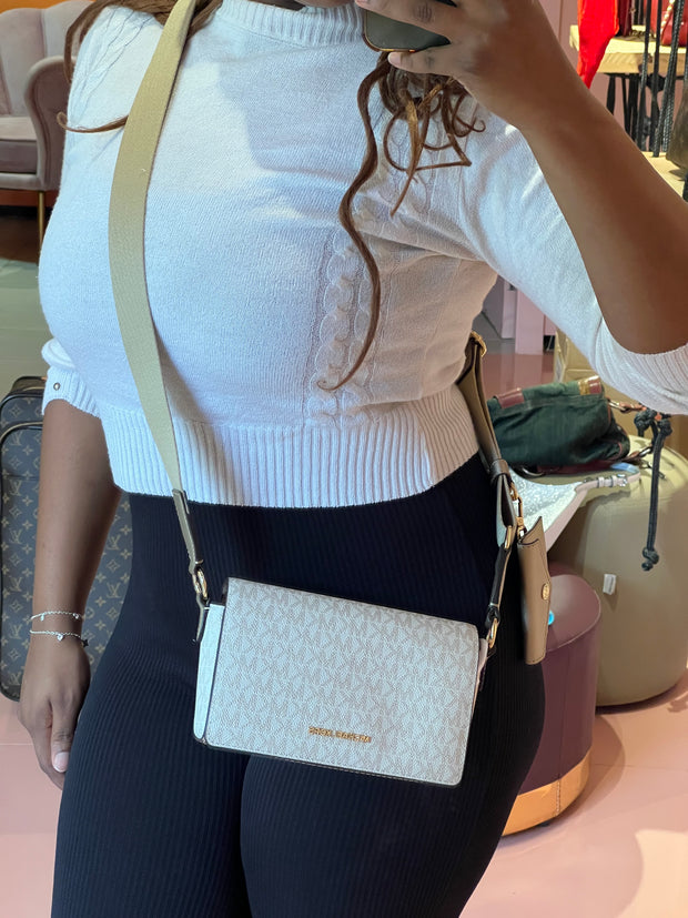 Michael Kors Jet Set Travel Off White