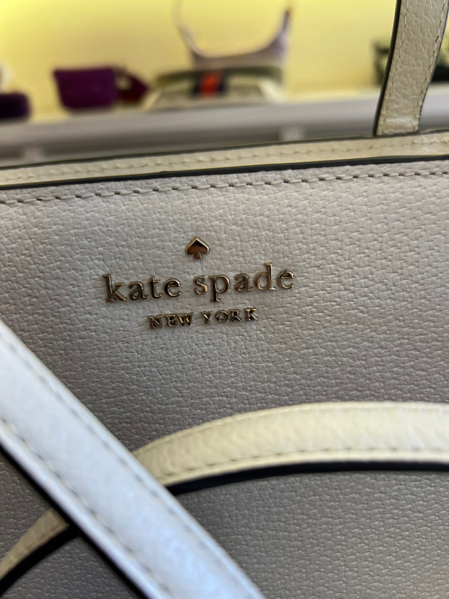 Kate Spade Sam Medium Off White